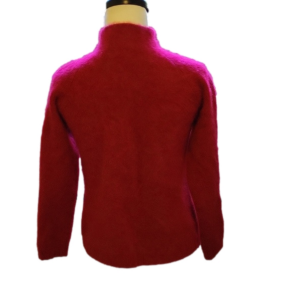 Dawson forte cashmere company sweater, Size medium in the color cranberry/red - Picture 2 of 12